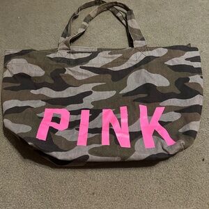 Pink By Victoria Secrets Camo Tote Bag